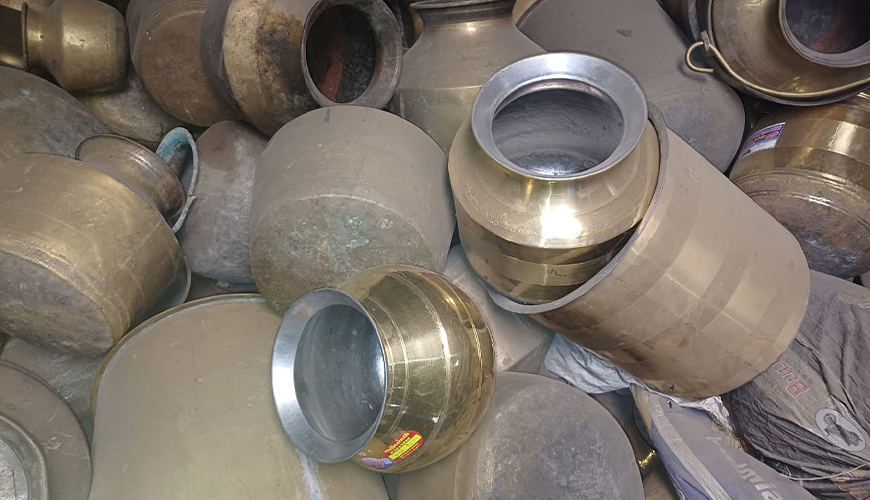 Brass Vessels Buyers near me